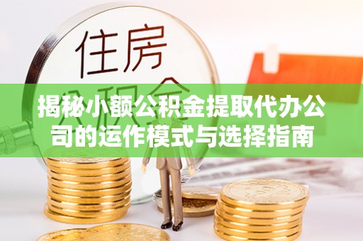 圣安多尼堂区揭秘小额公积金提取代办公司的运作模式与选择指南