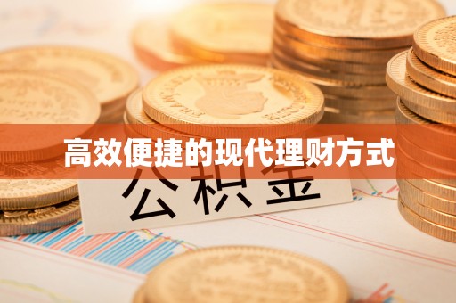 圣安多尼堂区高效便捷的现代理财方式