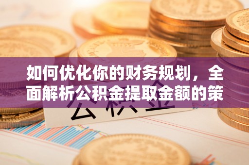 圣安多尼堂区如何优化你的财务规划，全面解析公积金提取金额的策略与技巧