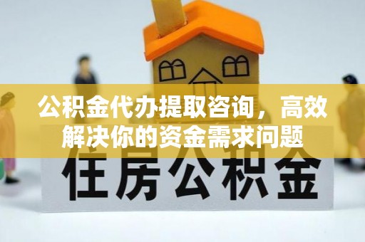 圣安多尼堂区公积金代办提取咨询，高效解决你的资金需求问题