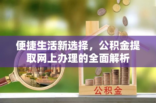 圣安多尼堂区便捷生活新选择，公积金提取网上办理的全面解析