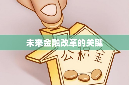 圣安多尼堂区未来金融改革的关键