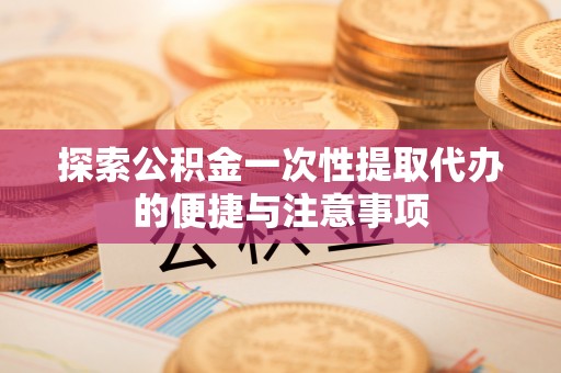 圣安多尼堂区探索公积金一次性提取代办的便捷与注意事项