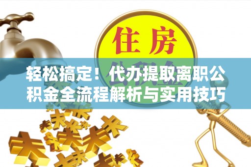 圣安多尼堂区轻松搞定！代办提取离职公积金全流程解析与实用技巧