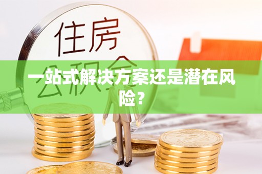 圣安多尼堂区一站式解决方案还是潜在风险？