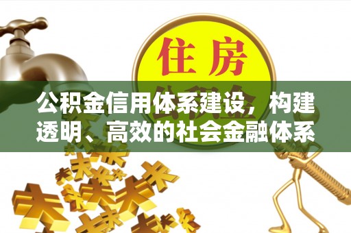 圣安多尼堂区公积金信用体系建设，构建透明、高效的社会金融体系